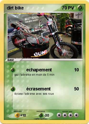 Pokemon dirt bike