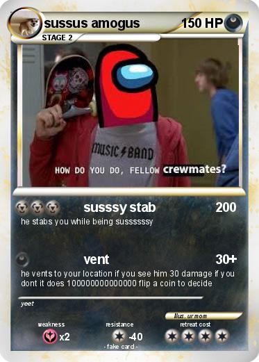 Pokemon sussus amogus