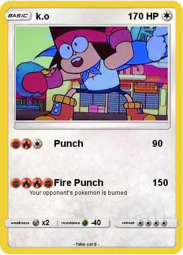 Pokemon k.o