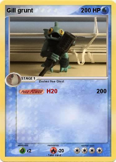 Pokemon Gill grunt