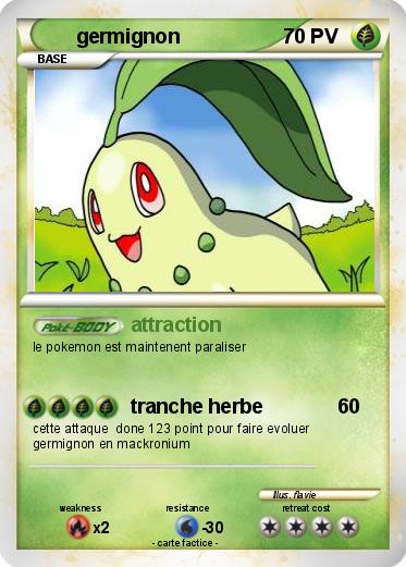 Pokemon germignon