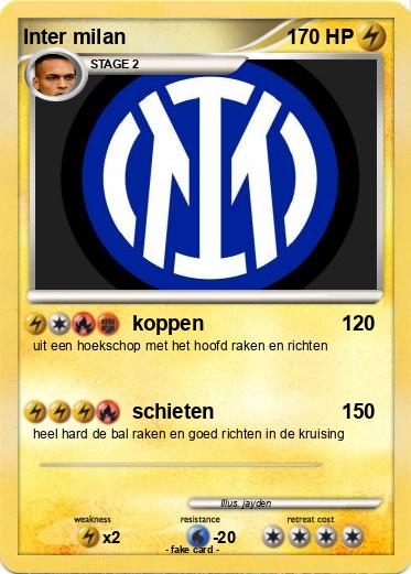 Pokemon Inter milan