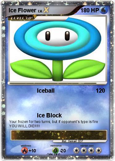 Pokemon Ice Flower
