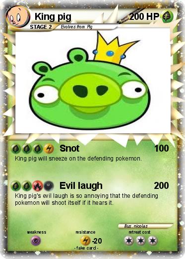 Pokemon King pig