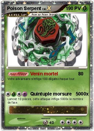 Pokemon Poison Serpent