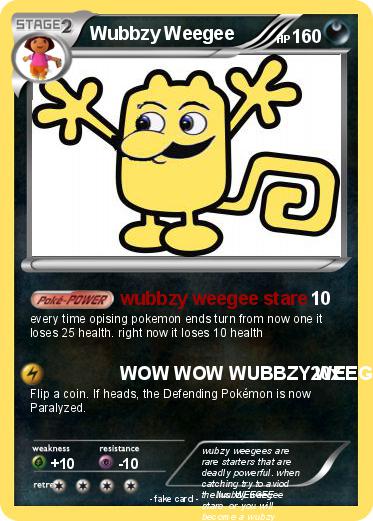 Pokemon Wubbzy Weegee