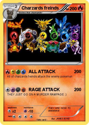 Pokemon Charzards freinds