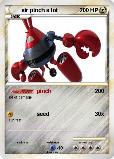 Pokemon sir pinch a lot