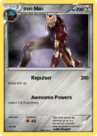 Pokemon Iron Man
