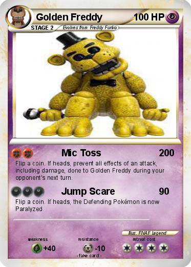 Pokemon Golden Freddy