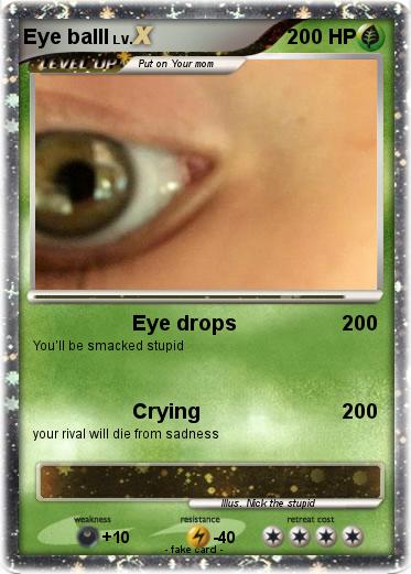 Pokemon Eye balll