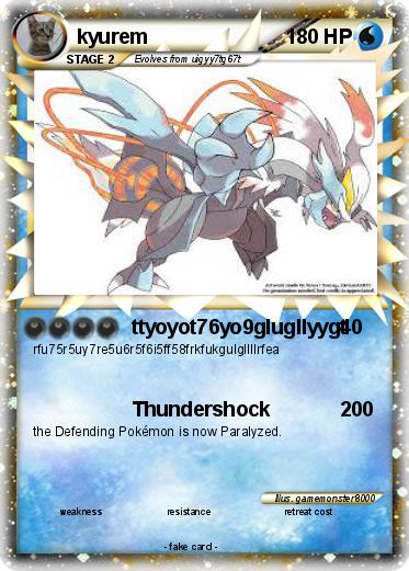 Pokemon kyurem