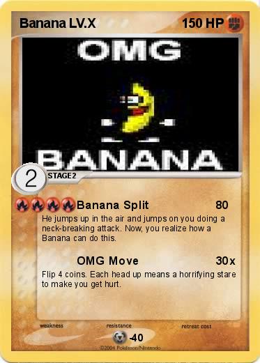 Pokemon Banana LV.X