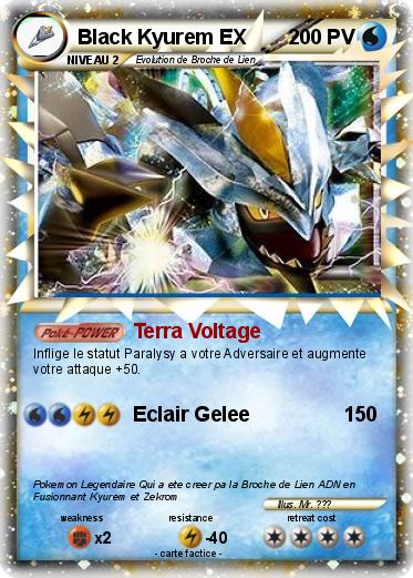 Pokemon Black Kyurem EX