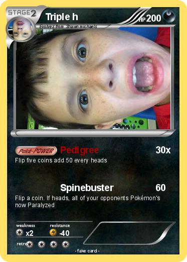 Pokemon Triple h