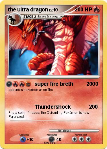 Pokemon the ultra dragon