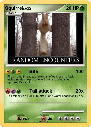 Pokemon Squirrel