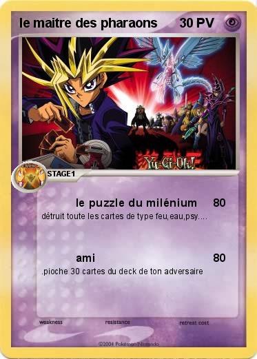 Pokemon le maitre des pharaons