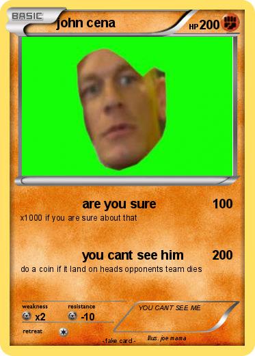 Pokemon john cena