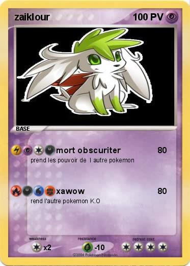 Pokemon zaiklour
