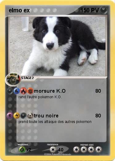 Pokemon elmo ex