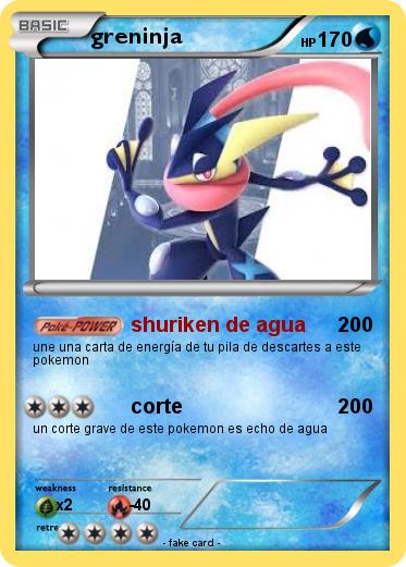 Pokemon greninja