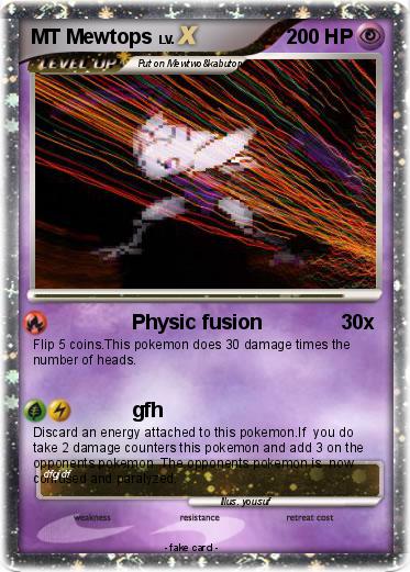 Pokemon MT Mewtops