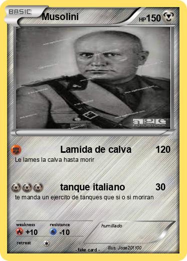 Pokemon Musolini