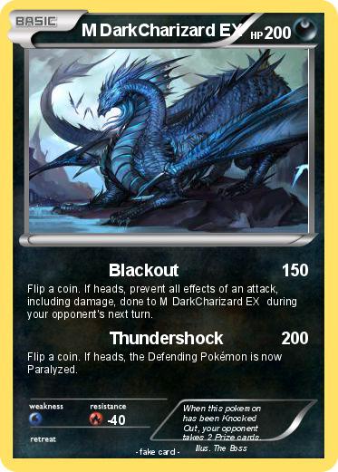 Pokemon M DarkCharizard EX