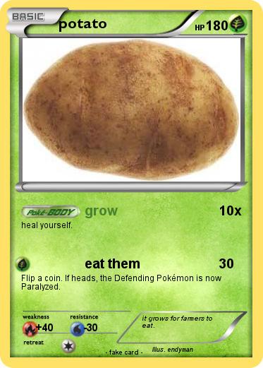 Pokemon potato