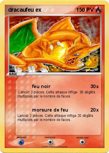 Pokemon dracaufeu ex