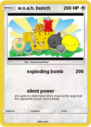 Pokemon w.o.a.h. bunch