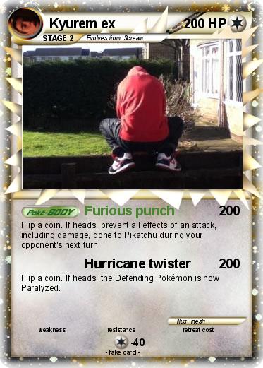 Pokemon Kyurem ex