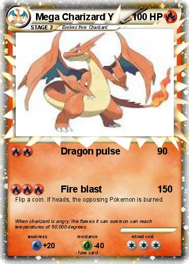 Pokemon Mega Charizard Y