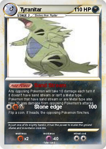 Pokemon Tyranitar