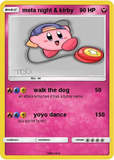 Pokemon meta night & kirby