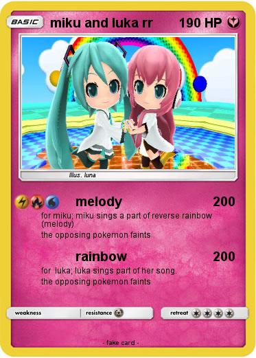 Pokemon miku and luka rr