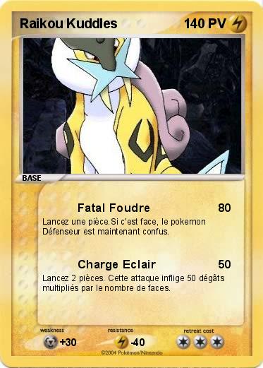 Pokemon Raikou Kuddles