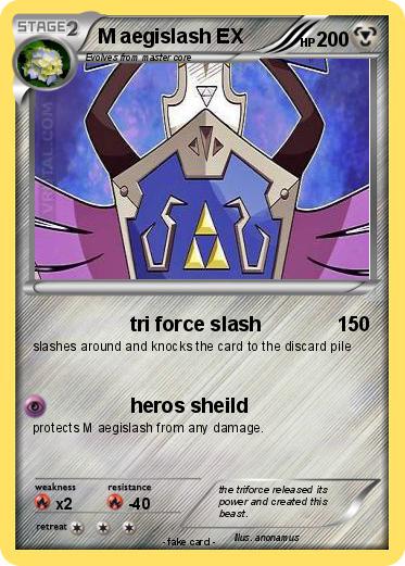 Pokemon M aegislash EX