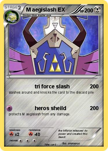 Pokemon M aegislash EX