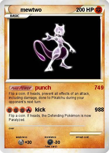 Pokemon mewtwo