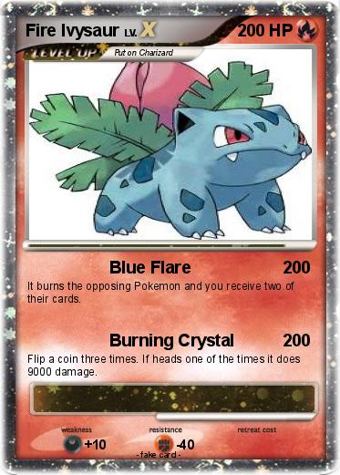 Pokemon Fire Ivysaur