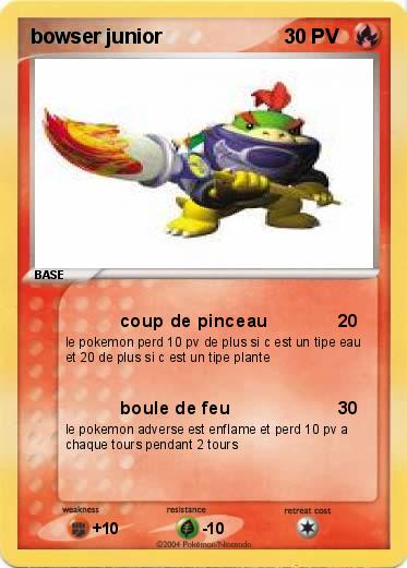 Pokemon bowser junior