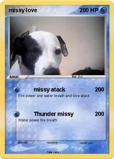 Pokemon missy love