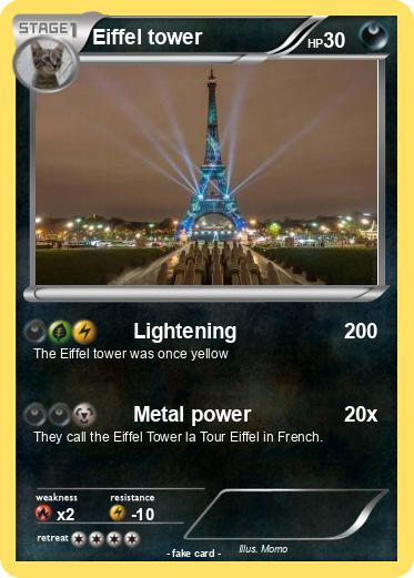 Pokemon Eiffel tower