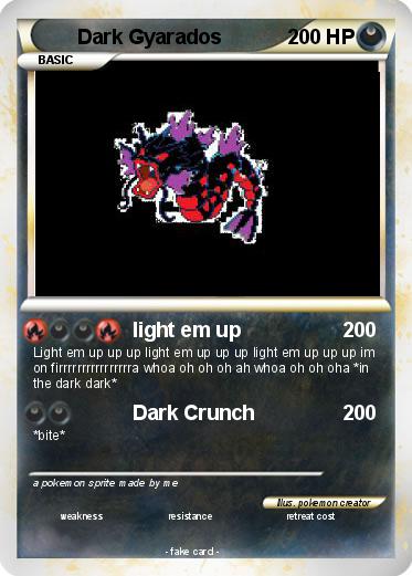 Pokemon Dark Gyarados