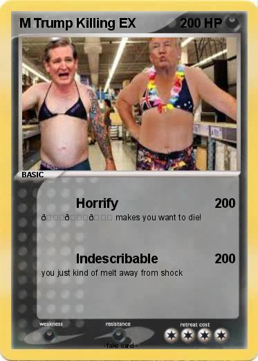 Pokemon M Trump Killing EX