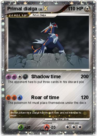 Pokemon Primal dialga