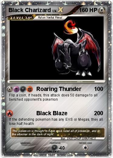 Pokemon Black Charizard