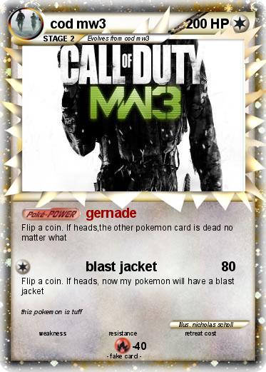 Pokemon cod mw3
